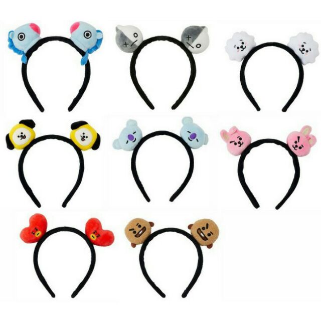 Băng đô cài tóc BT21