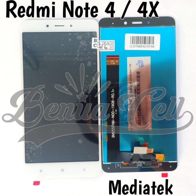 1 Set Màn Hình Lcd Rvb X900 Cho Xiaomi Redmi Note 4 Redmi Note 4x Mediatek Đen