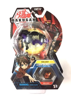 Chiến binh Bakugan 602 - đen tím