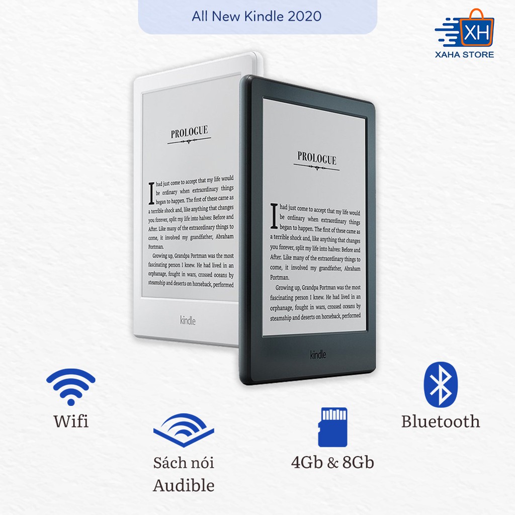 Máy đọc sách All-new Kindle 10th Generation - 2019 (4GB/8GB) NEW 100%