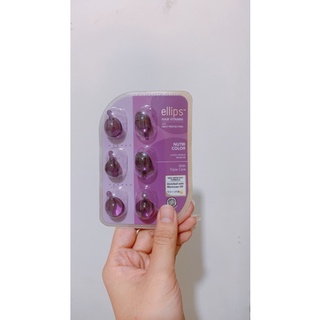 viên serum vitamin dưỡng tóc Ellips  (vỉ 6 viên)