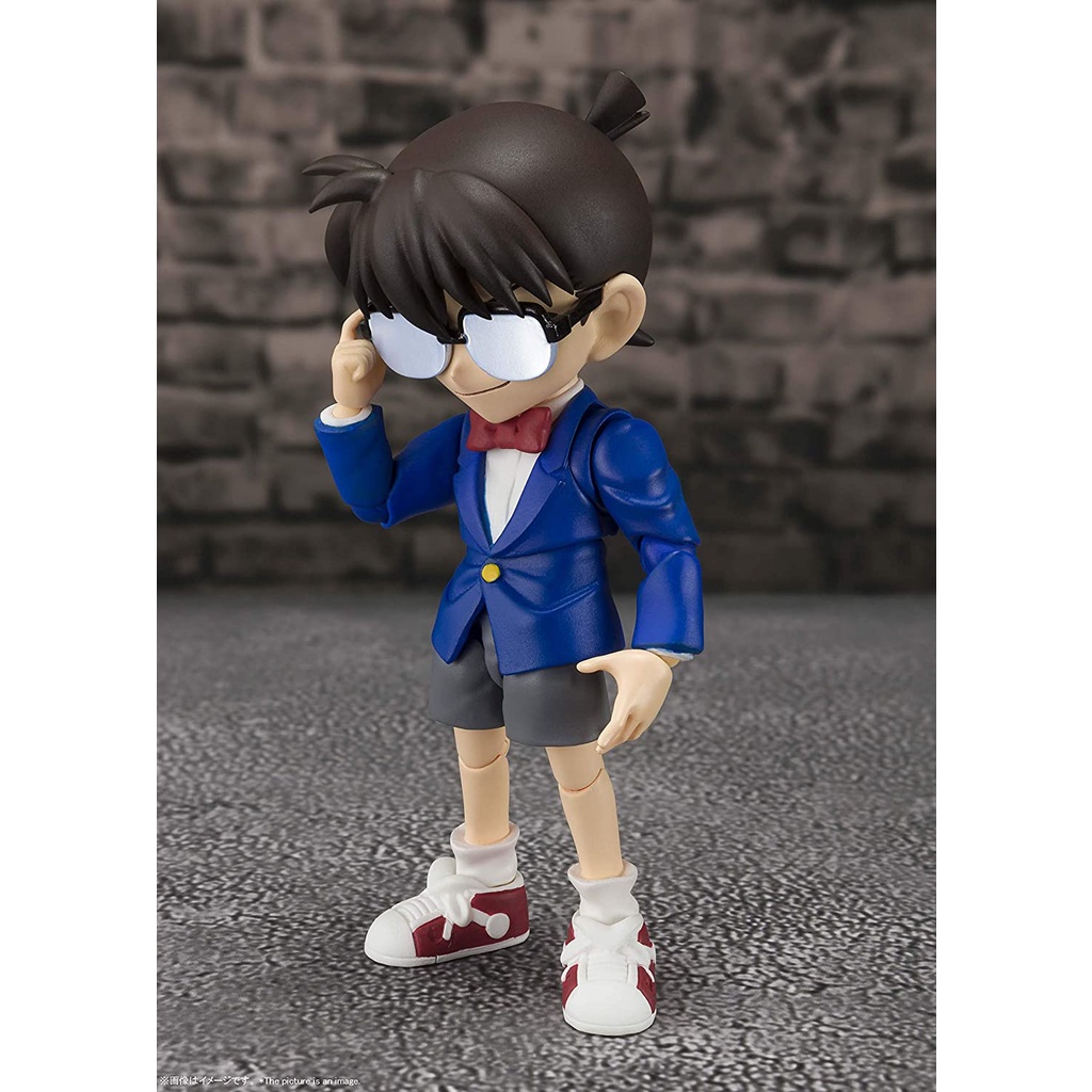 Mô hình SHF Conan Edogawa Chase Tracking Edition chính hãng Bandai S.H.Figuarts Detective Có ảnh thật