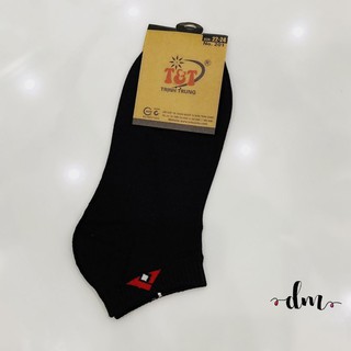 1 Đôi Tất Chân Nam Cổ Ngắn Mắt Cá Thun Cotton Dày Vớ Giày Tây Bata Sport