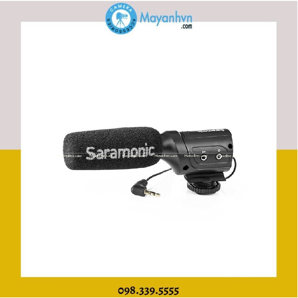 Micro Thu Âm Saramonic SRM3 (bảo hành 12 tháng)