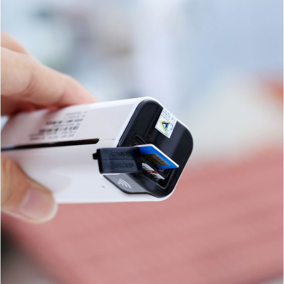 Bộ phát wifi bằng sim 3G/4G tích hợp thêm tính năng sạc dự phòng 2200mah