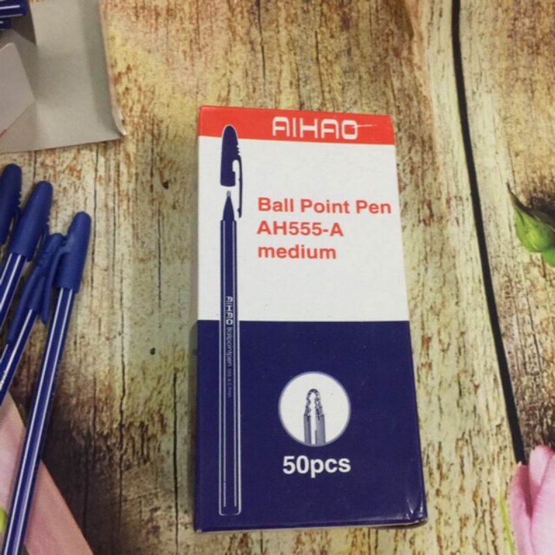 Bút bi AIHAO ( sét hộp 48 cái )