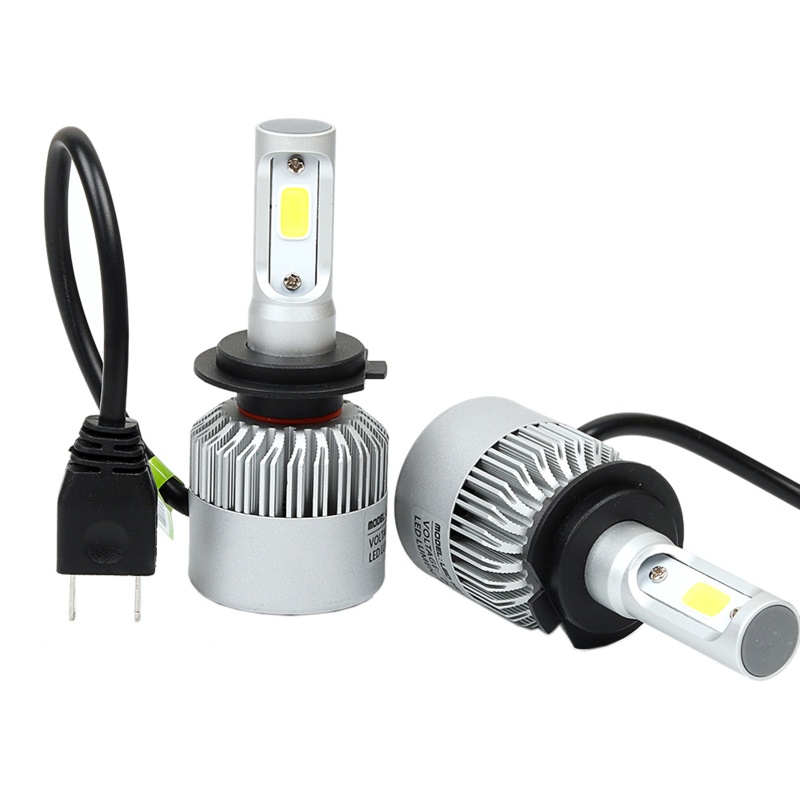 Đèn Pha LED Chống Sương Mù 9 30V H7 COB 8000LM 6500K Cho Xe Hơi