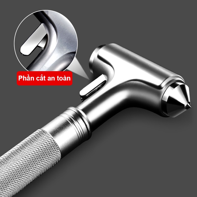 Búa Thoát Hiểm Trên Ô Tô Cao Cấp ( KIM LOẠI SIÊU CỨNG, ĐỘ BỀN CAO )