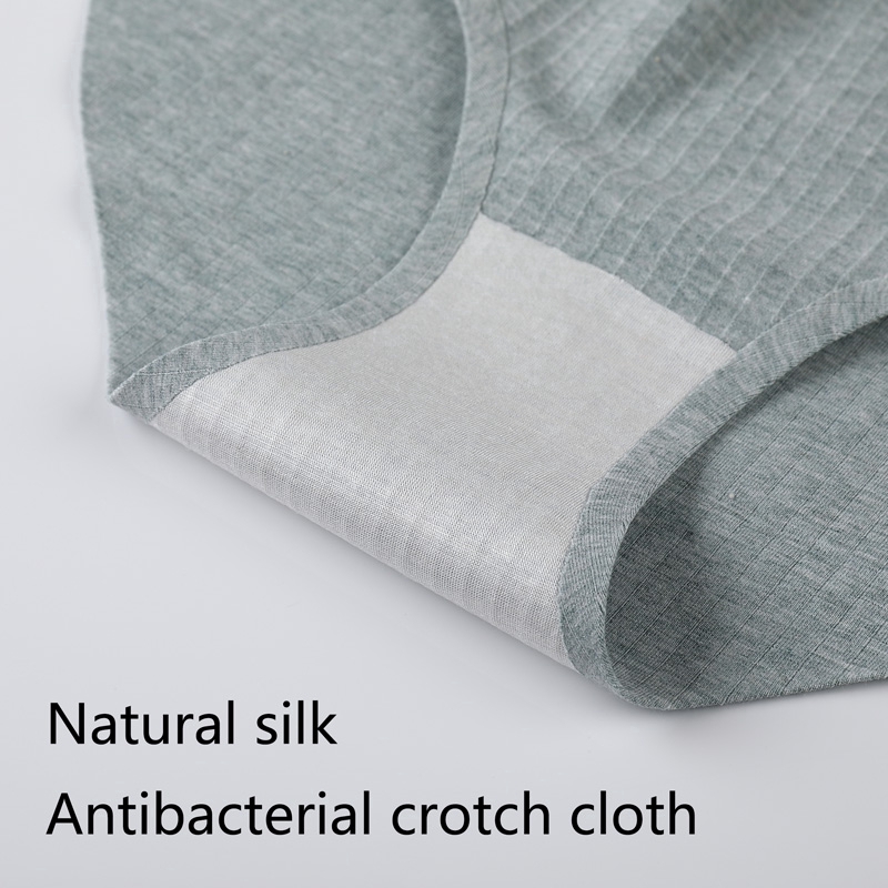 Quần lót được bằng vải lụa cotton chống khuẩn siêu mỏng không đường may màu sắc gợi cảm dành cho nữ
