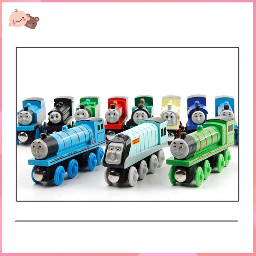 Bộ Đồ Chơi Xe Lửa Nam Châm Bằng Gỗ Cho Bé