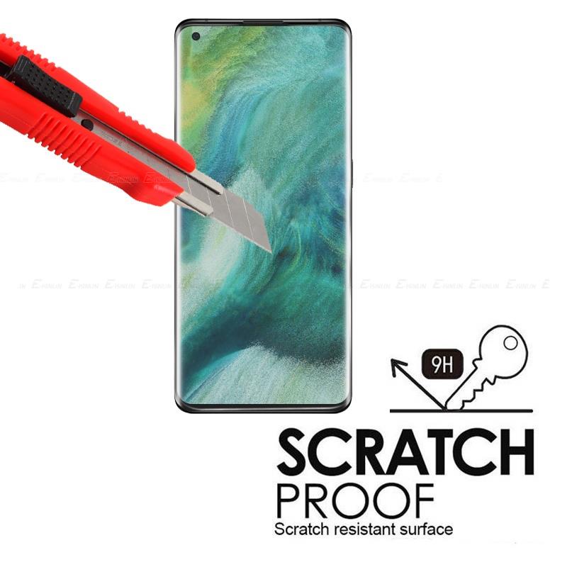 Kính Cường Lực Bảo Vệ Toàn Màn Hình Viền Cong 3D Cho OPPO Find X5 X3 X2 Pro Lite Neo