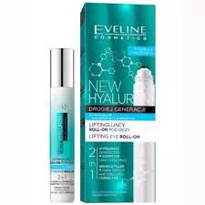 Combo Lăn Xóa Nhăn Trẻ Hóa Vùng Da Mắt Eveline New Hyaluron 15ml + Kem Dưỡng Trắng Mặt Và Toàn Thân Eveline Extra 200ml