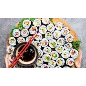 Dụng cụ cuộn sushi bằng gỗ loại 1 ( nhật bản )