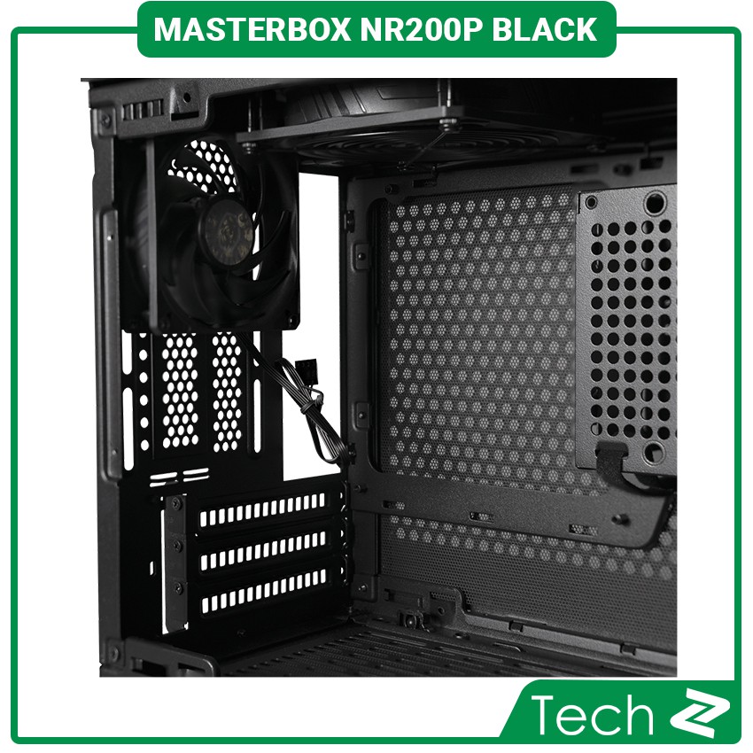 Vỏ case Cooler Master MasterBox NR200P Black (Mini ITX Tower/Màu đen)