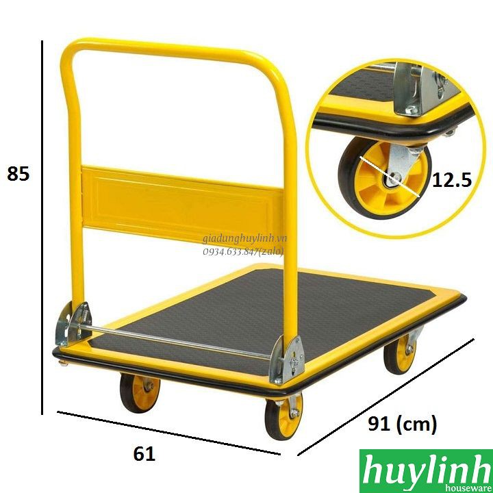 Xe kéo đẩy hàng đa năng Stanley SXWTD-PC528 - tải trọng 300kg