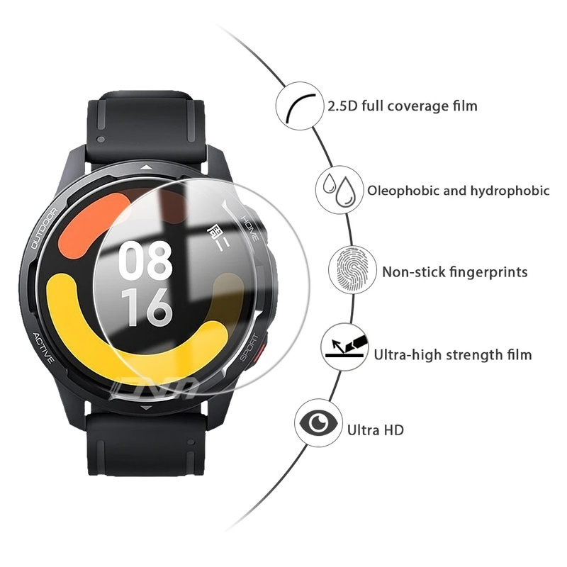 Kính Cường Lực HD Trong Suốt Chống Trầy Bảo Vệ Màn Hình Cho Xiaomi Mi Watch S1 Active/Sscreen