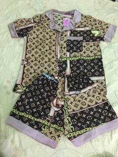 Bộ ngủ lv chất lụa