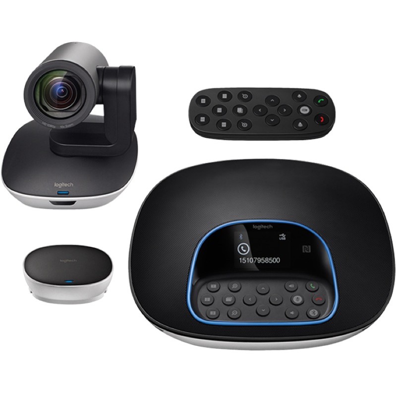 WEBCAM LOGITECH CONFERENCE GROUP Giải pháp hội nghị truyền hình vừa túi tiền cho các phòng họp có quy mô trung bình, lớn