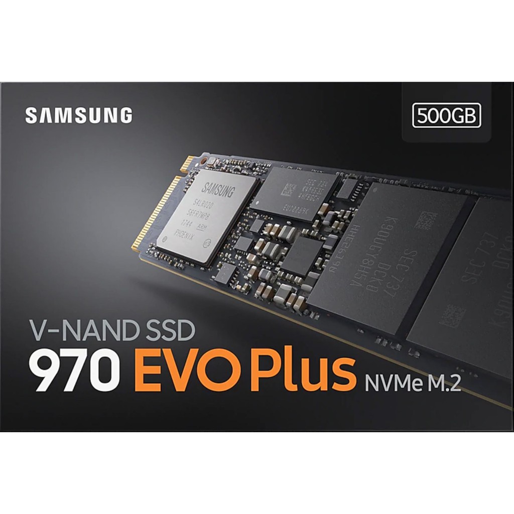 SSD Samsung 970 EVO Plus 500GB M2 2280 MZ-V7S500BW