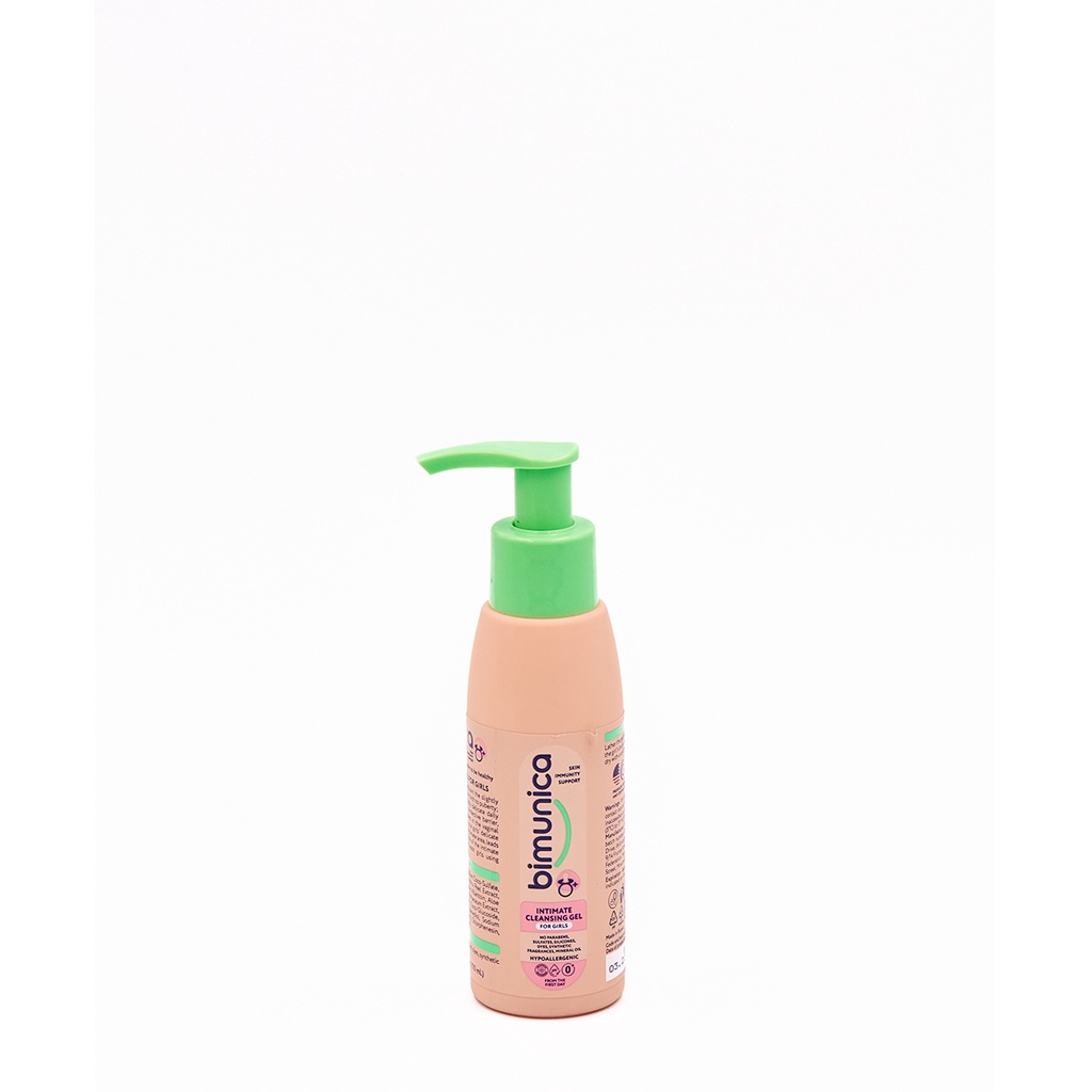 HÀNG CHÍNH HÃNG - Gel vệ sinh vùng kín Bimunica dịu nhẹ khử mùi cho bé từ sơ sinh
