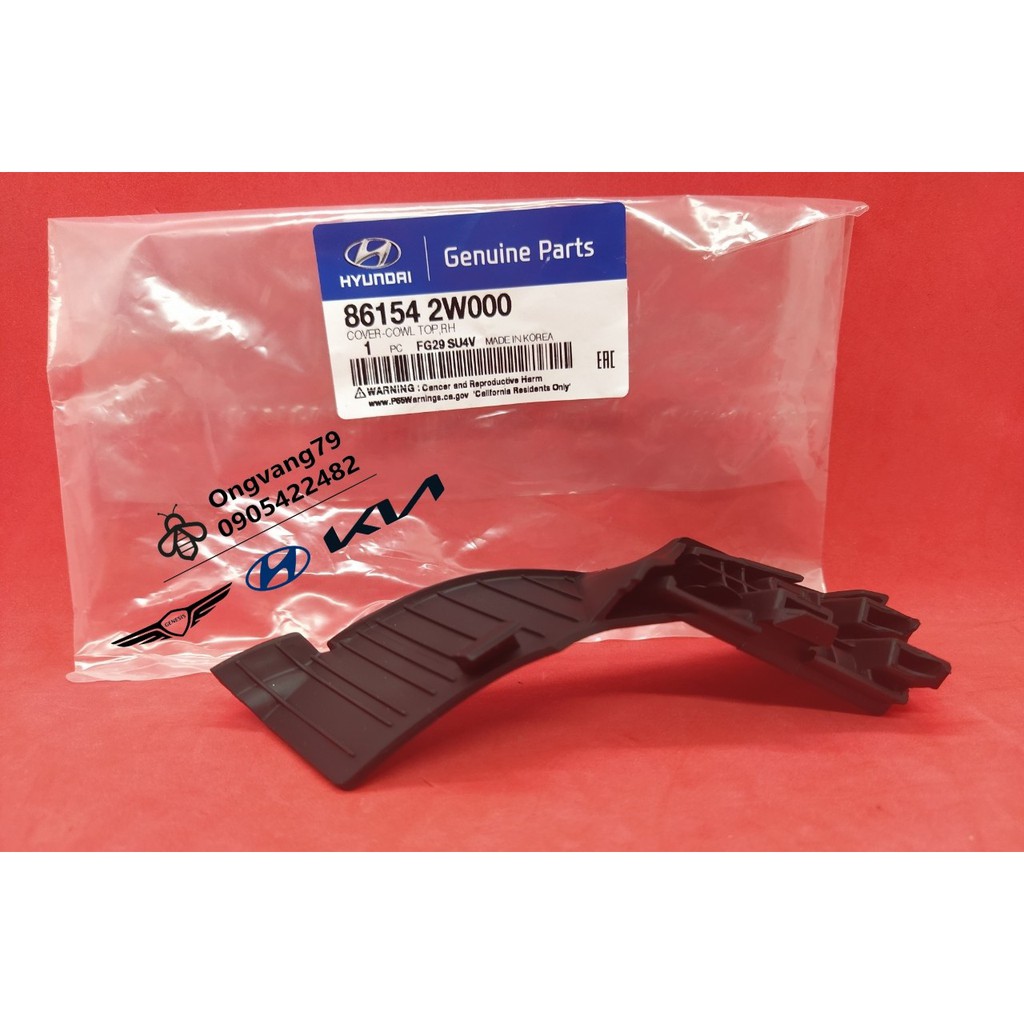 Ốp chân kính chắn gió xe Hyundai Santafe 2013,2014,2015,2016,2017,2018 - Ms: 861532W000,861542W000
