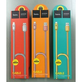 Dây sạc iPhone 5/6/7 chính hãng hoco dài 2m
