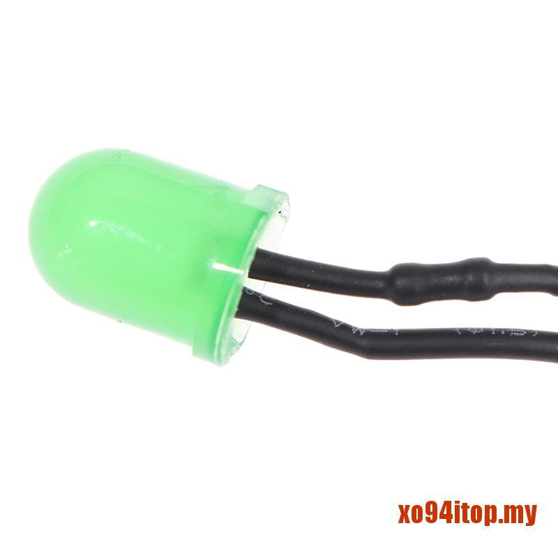 Đèn Led Báo Hiệu 12v 14mm Siêu Sáng Có Tay Nhựa Màu Đen