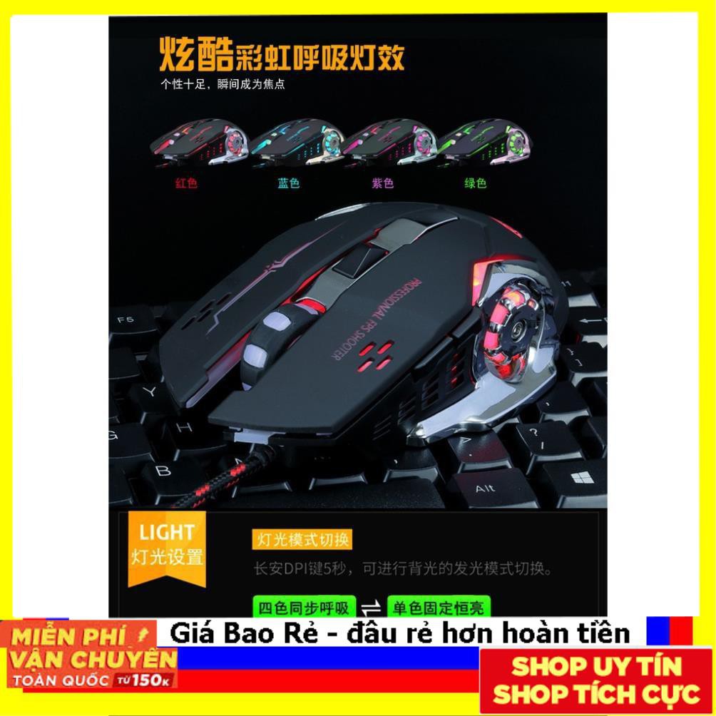 ++SALE Khủng++Chuột Game 6D DIVIPARD G502 Led đa màu DPI 3200