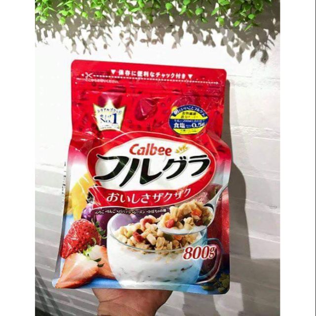 Ngũ Cốc Calbee nhật 800g