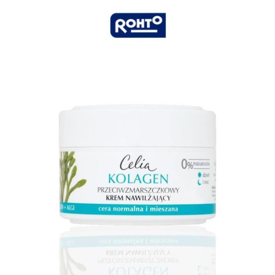 [NHẬP KHẨU BALAN] KEM DƯỠNG ẨM CHỐNG NHĂN COLLAGEN CELIA COLLAGEN MOISTURIZING CREAM- 50ML