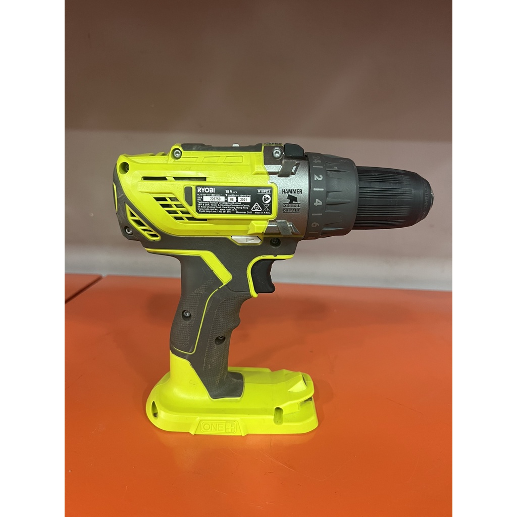 Thân máy khoan búa pin ryobi 18v r18pd3-0 - TRÊN 95% - 3 THÁNG - ÚC
