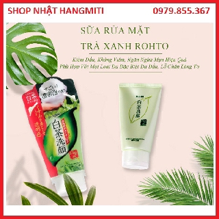 Sữa rửa mặt matcha trà xanh Rohto Nhật Bản