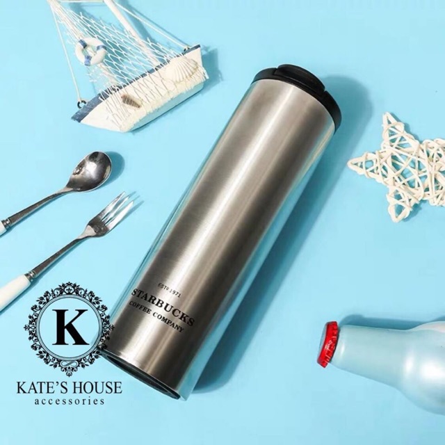 Bình giữ nhiệt Starbucks Stainless Steel Tumbler - Silver EST Tumbler