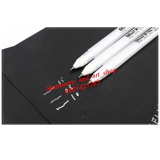 Bút trắng Gelly Roll SAKURA 0.5/0.8/1.0mm