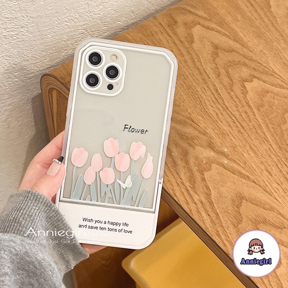 Ốp Điện Thoại TPU Mềm Siêu Mỏng Chống Sốc Kèm Giá Đỡ 2 Trong 1 Cho IPhone 13 12 11 Pro Max X XR 8 7 Plus