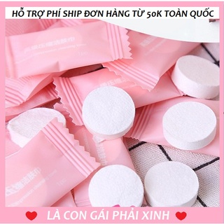 Khăn giấy nén dùng một lần