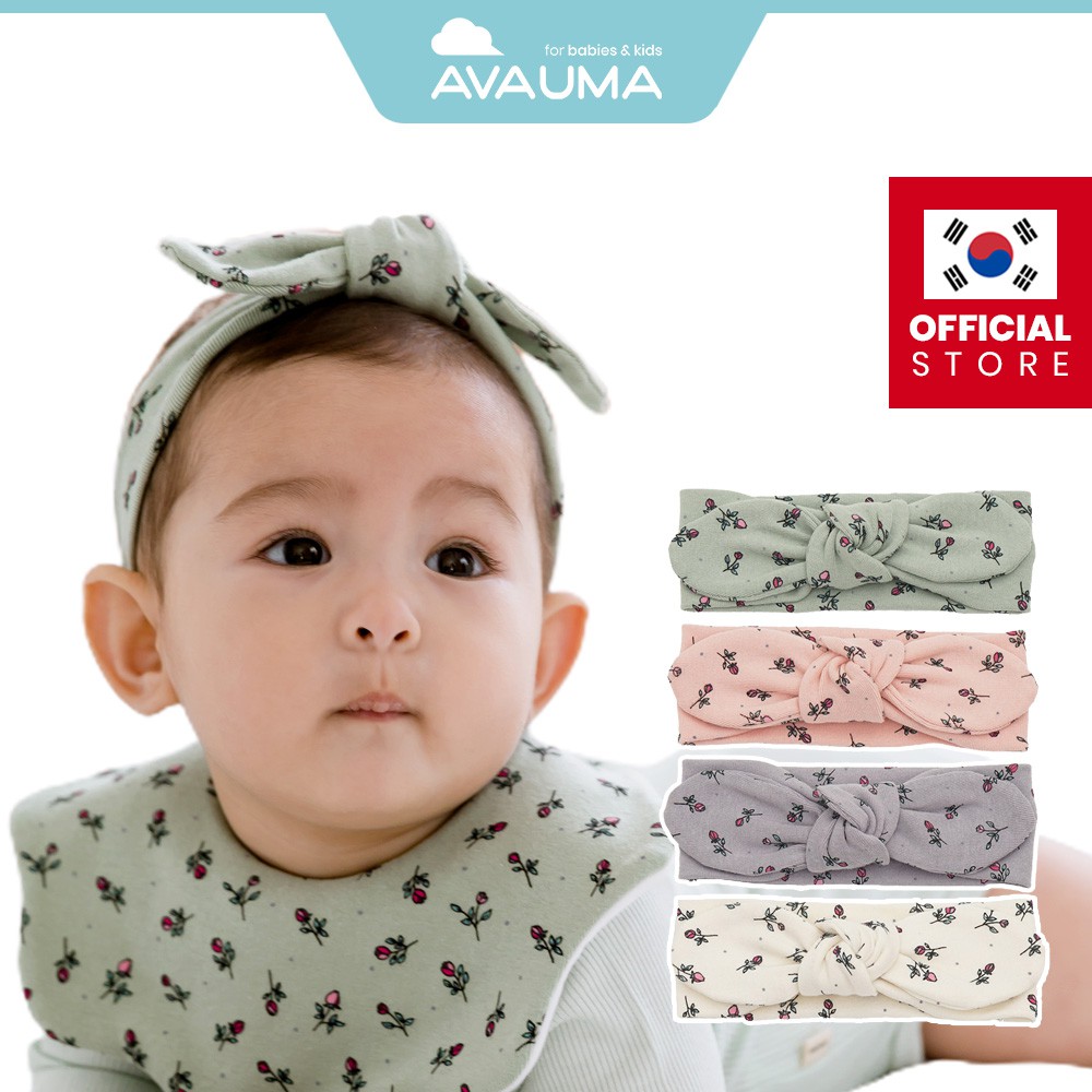 1 Băng Đô Hoa Hồng 4 Màu Cho Bé Gái Sơ Sinh 5 Tuổi