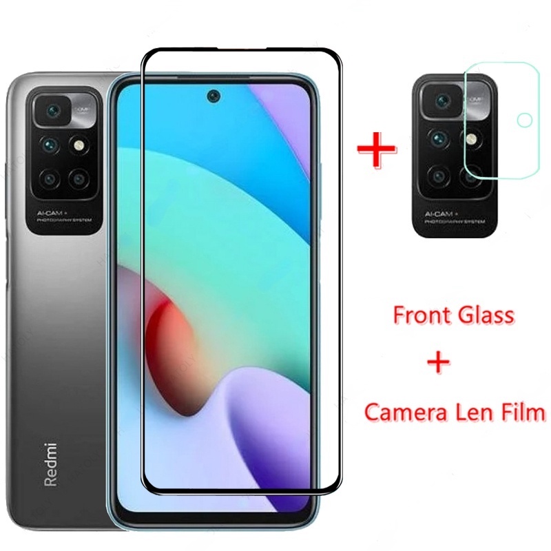 Kính cường lực cho Xiaomi 11T Redmi 10 Note 11 10 Pro 5G 10S 9S Poco M3 X3 GT
