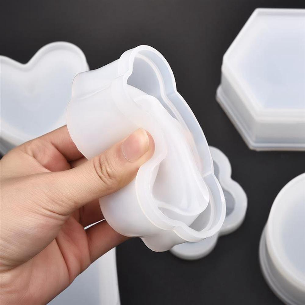 Khuôn Silicone Làm Trang Sức Hình Trái Tim