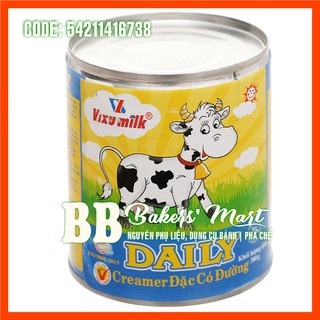 Sữa ĐẶC có đường con bò DAILY VixuMilk - Lon 380gr