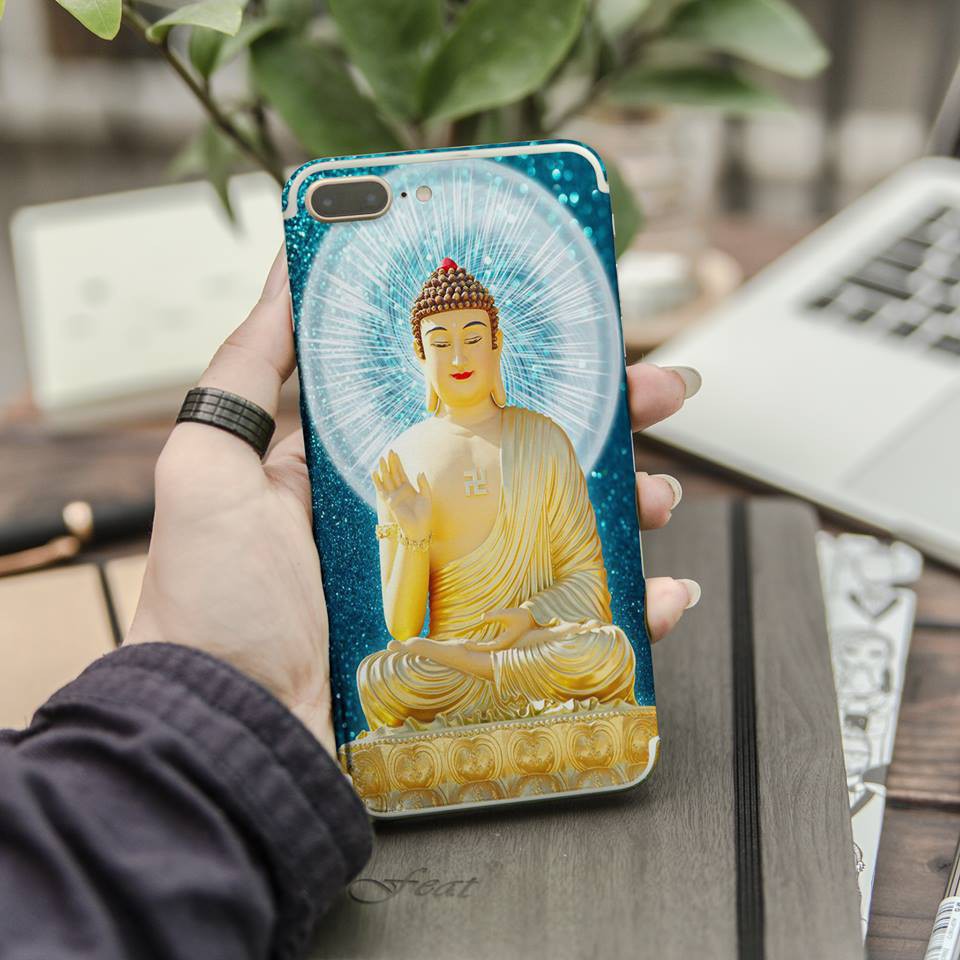 Cực Hot Miếng Dán Skin Iphone Phật