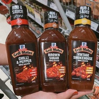 Sốt ướp thịt BBQ Mccormick Grill Mates (500g)