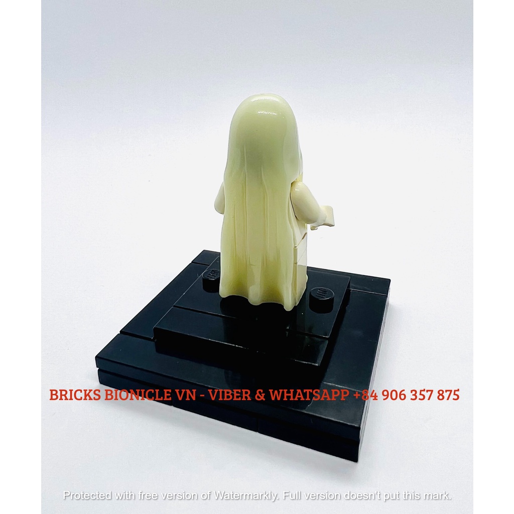 LEGO MINIFIGURES - ĐỒ CHƠI XẾP HÌNH NHÂN VẬT LEGO CASTLE SYSTEM - GHOST - BÓNG MA DẠ QUANG