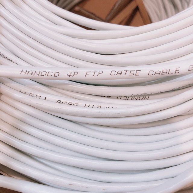 5m Dây mạng CAT 5E NANOCO bấm 2 đầu, kết nối wifi