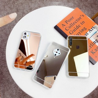 Ốp điện thoại TPU mềm tráng gương cho VIVO S1 Pro Y17 Y15 Y12 Y11 2019 Y71 Y93 Y91 Y91i Y95 Y91C Y9s S5