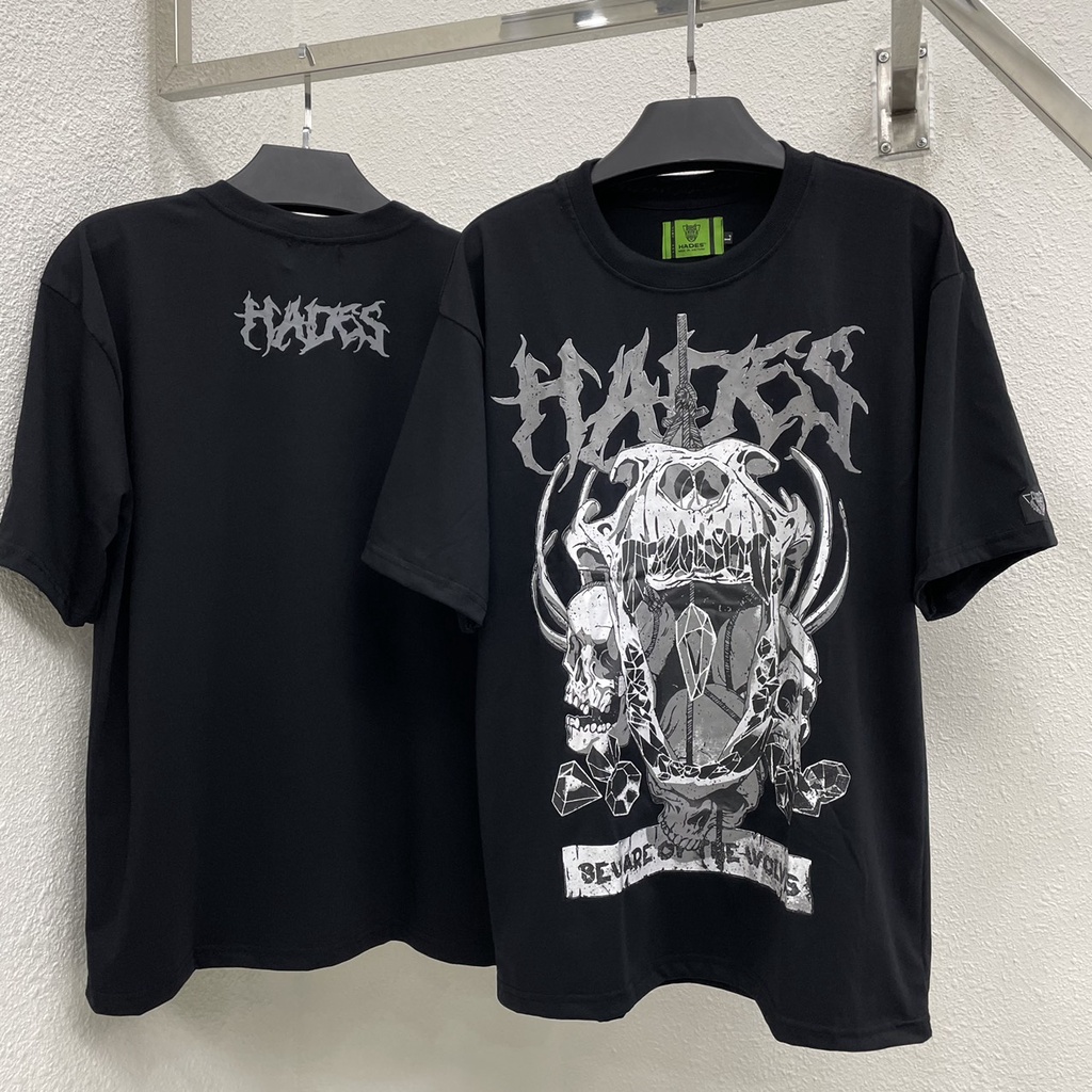Áo thun HADES skull worlf tee nam nữ unisex Kun shop