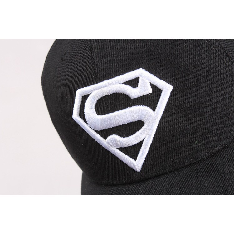 Men's Superman Baseball Cap Outdoor Sunscreen Cap Wild Leisure Visor Hat