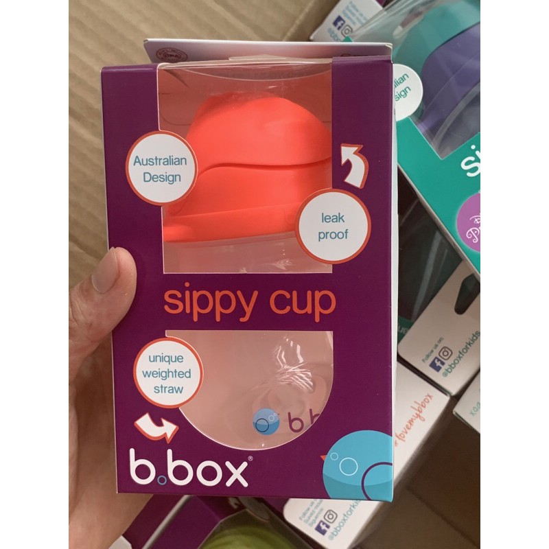 BÌNH TẬP UỐNG NƯỚC B BOX 240 ml Úc - BÌNH NƯỚC BBOX 360 Chống Tràn Mọi Góc Độ Sippy Cup