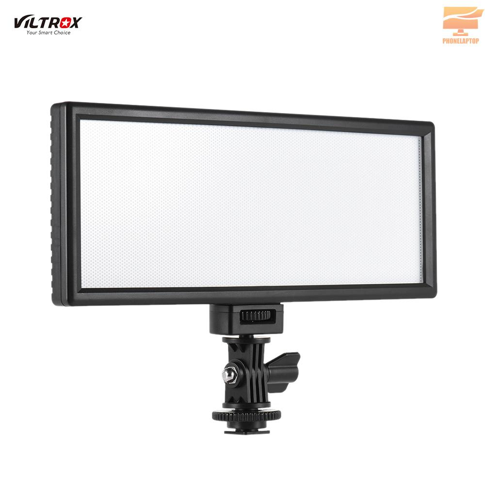 Lapt Viltrox L132B Professional Ultra-thin LED Video Light Photography Fill Light Adjustable Brightness Max Brightness 1082LM 5400K CRI95+ for Canon Nikon Sony Panasonic DSLR Camera and Camcorder