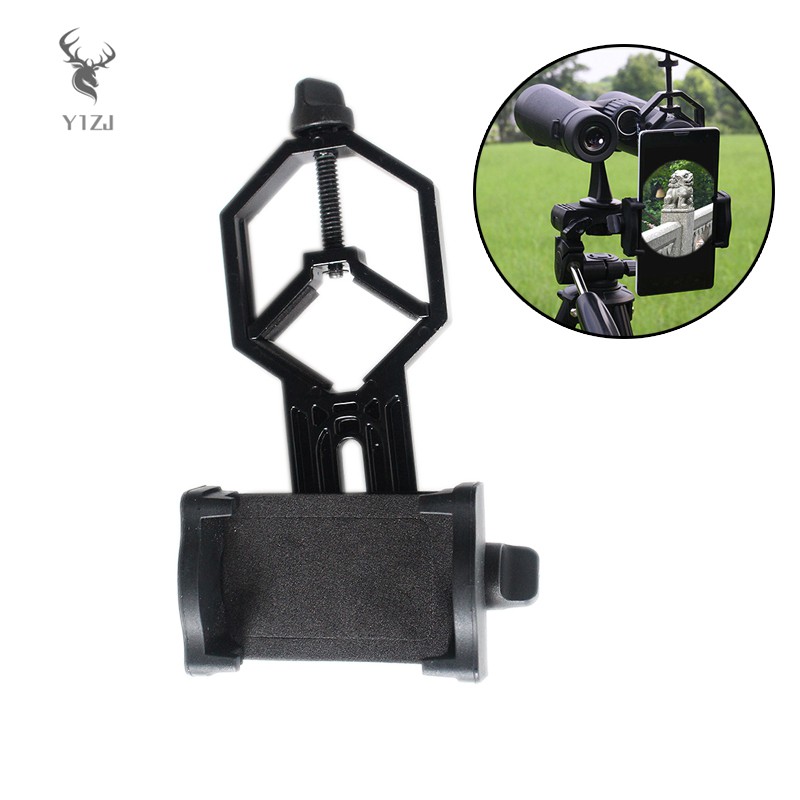 Y1ZJ Universal Cell Phone Adapter Mount for Binocular Monocular Spotting Scope Telescope for ALL Mobile phone&amp;VN